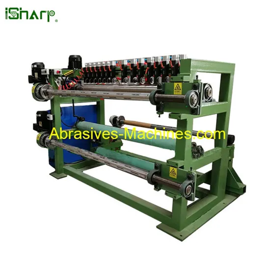 Abrasive Cloth Roll Slitting Machine Jumbo Roll Slitter for Abrasive Belt Conversion 