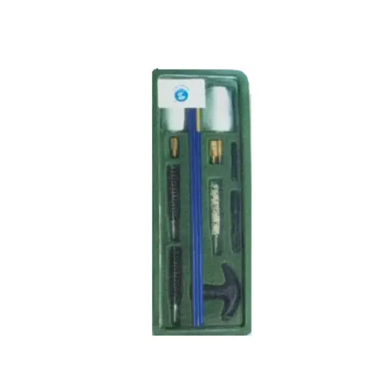 Premium Green Metal Gun Cleaning Kits for Firearm Maintenance 