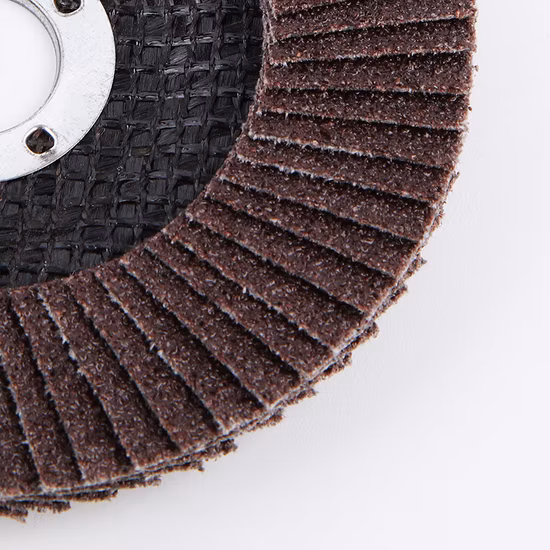 China Manufacturer 4 Inch Steel Polishing for Power Tools Abrasive Calcined Aluminium Flap Disc