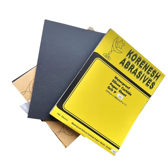 9*11 Inch Korean Waterproof Abrasive Paper Aluminium Oxide Sanding Paper Sand Paper 