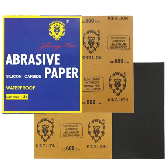 Good Quality Abrasive Wet and Dry Silicon Carbide Sand Paper 