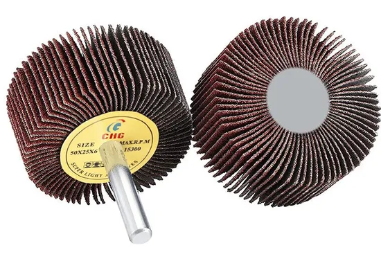 Emery Cloth Polishing Wheel Marble Grinding Wheel Abrasive Flap Wheel for Stainless Steel 