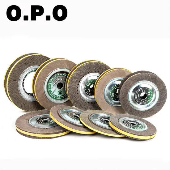 Durable Abrasive Wheel Polishing Wheel Emery Cloth Wheel Grinding Wheel for Dry Grinding Stainless Steel and Aluminium 