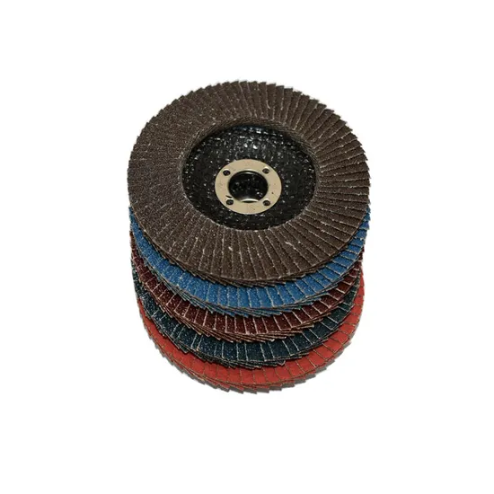 115mm 125*22mm Alumina Oxide Zirconia Calcined Ceramic Flap Disc with Economic But Perfect Polishing Effect for Angle Grinder 