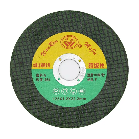 4.5inch Metal Stainless Steel Sheet Aluminum Abrasive Cutting Disc 