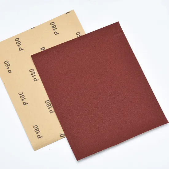 Hard Brown Corundum Alunimiun Oxide Abrasive Cloth Water Sandpaper 