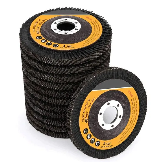 Grit 60 100mm*16mm Aluminum Oxide Coated Flexible Abrasive Flap Disc for Aluminum Copper Stainless Steel 