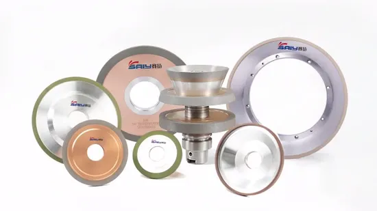 Hybrid Bond, Resin Bond, Vitrified Bond Diamond/CBN Grinding Wheels, Bonded Abrasives 