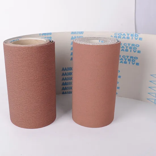High Quality Emery Cloth Abrasive Sanding Cloth Belt Sticky Back Sand Paper Roll for Grinding and Polishing 