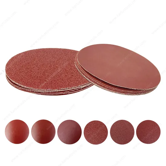 5inch 125mm Red Sandpaper Sanding Paper Abrasive Paper Multi Grit Sandpaper for Electric Sander Sanding Disc 