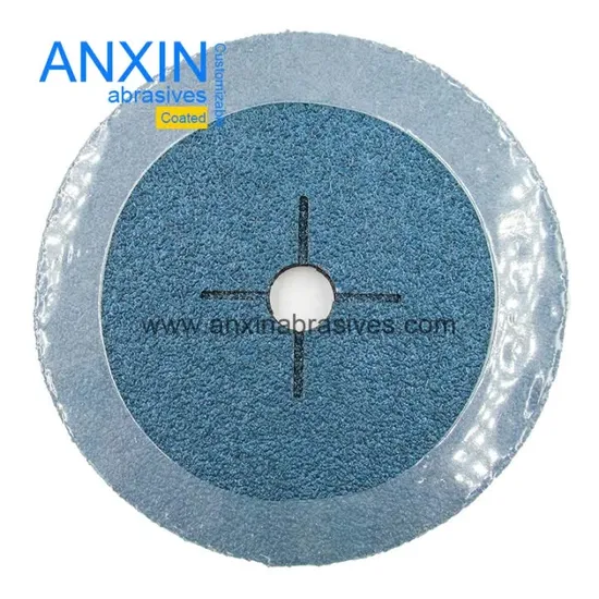 Premium 5 Inch Customized Ceramic Abrasive Fiber Disc Cutting Disc with Center Hole for Deburring and Removing Scale